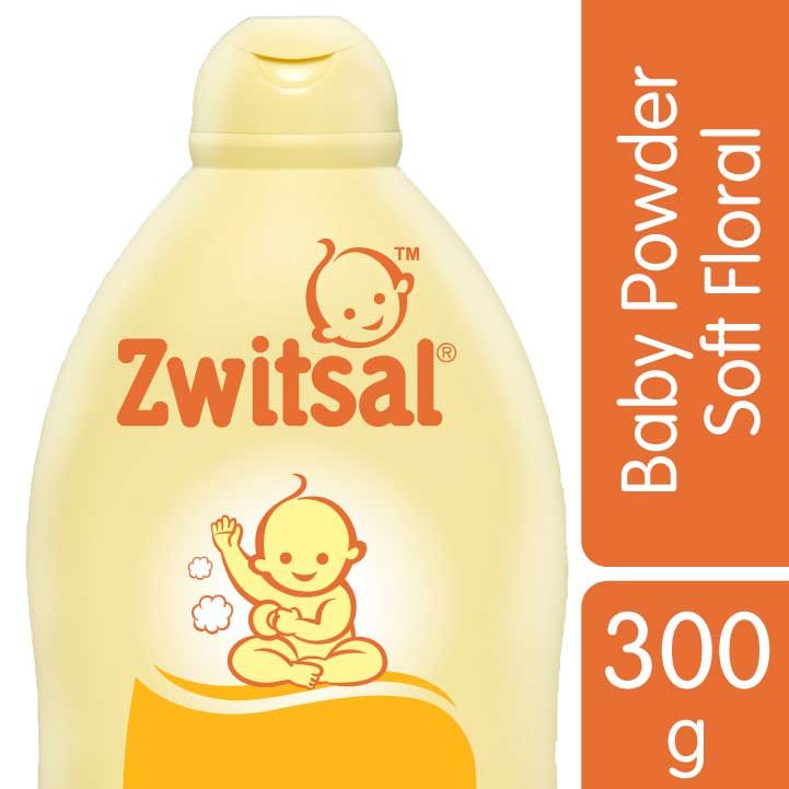 Zwitsal Classic Baby Powder Soft Floral 300gr Tub - 1