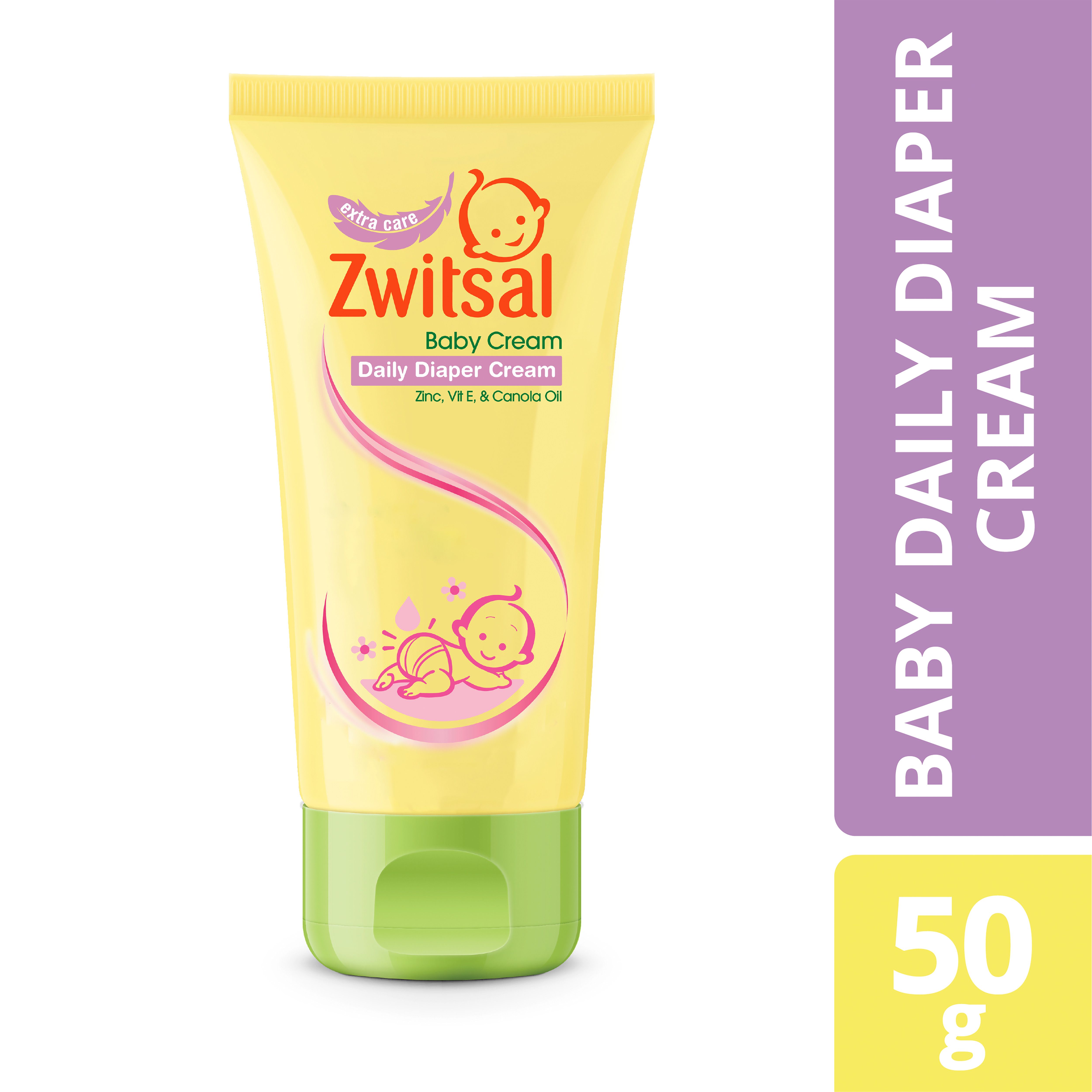 Zwitsal Daily Diaper Cream 50gr - 1