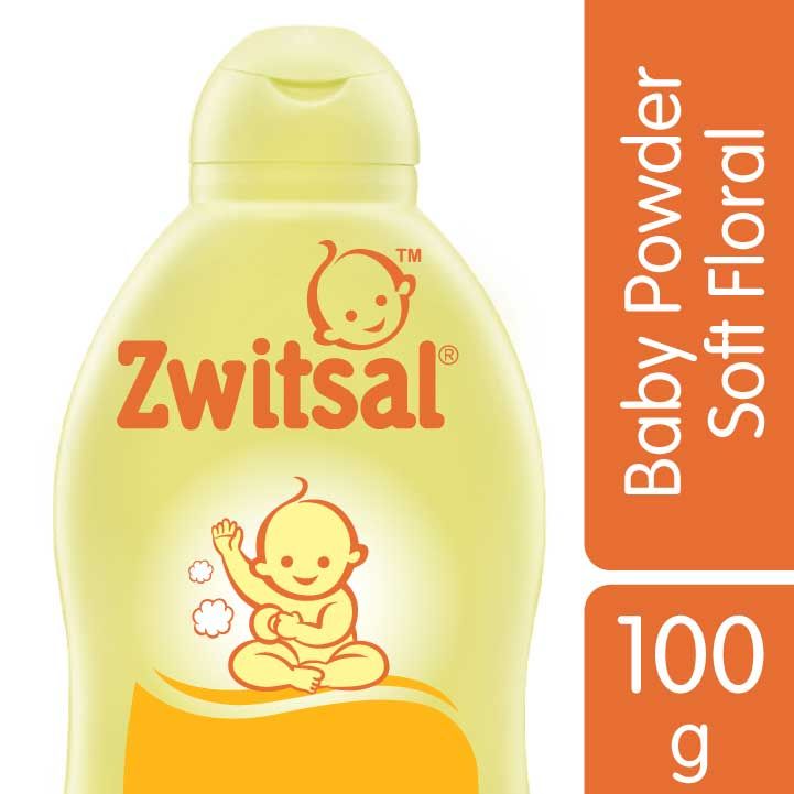 Zwitsal Classic Baby Powder Soft Floral 100gr - 1