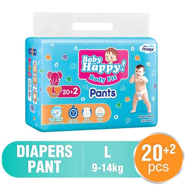 BABY HAPPY Pants Popok Bayi Celana L-20 - 1