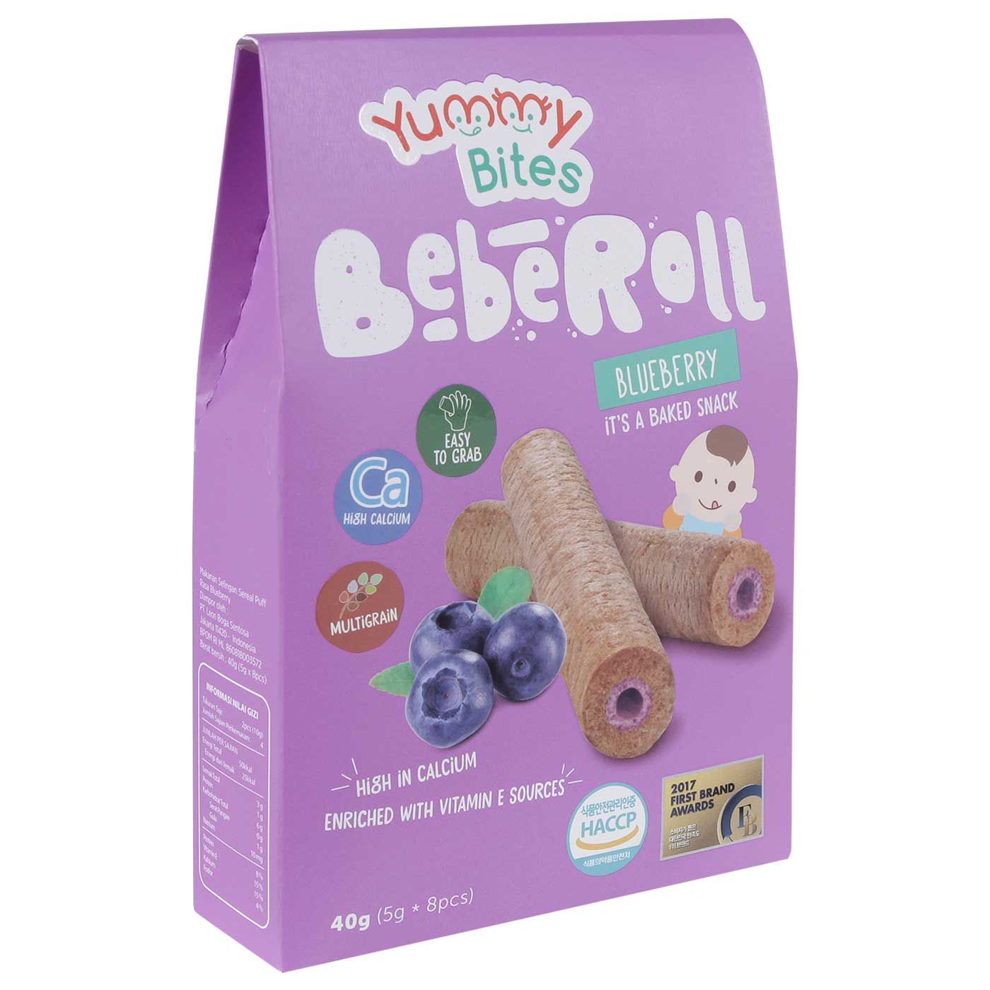 Yummy Bites Beberoll Blueberry 40gr - 2