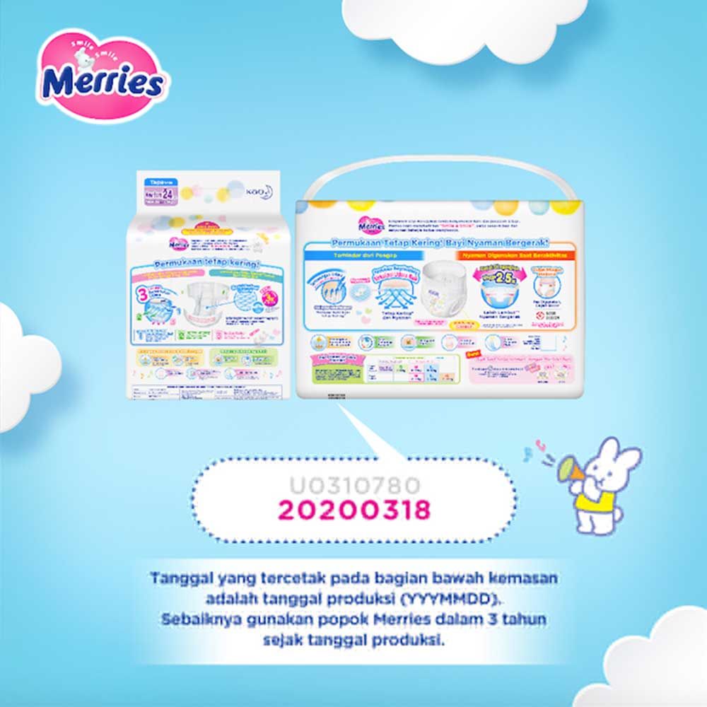 Merries Baby Diapers S 24'S - 5