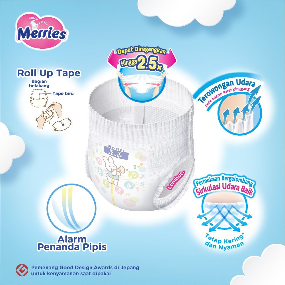 Merries Baby Diaper Pants XL 19s - 2