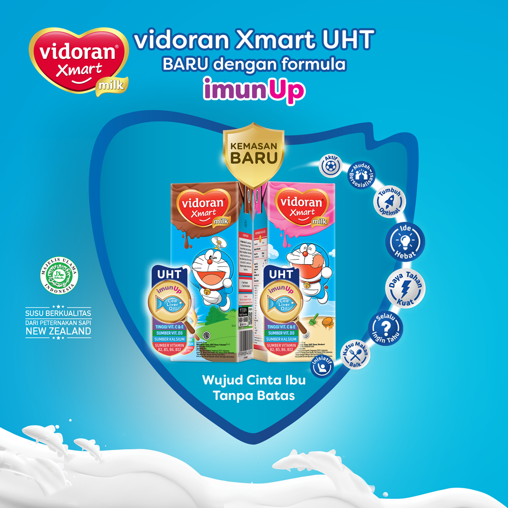 Vidoran Kids Milk UHT Chocolate 175ml - 2