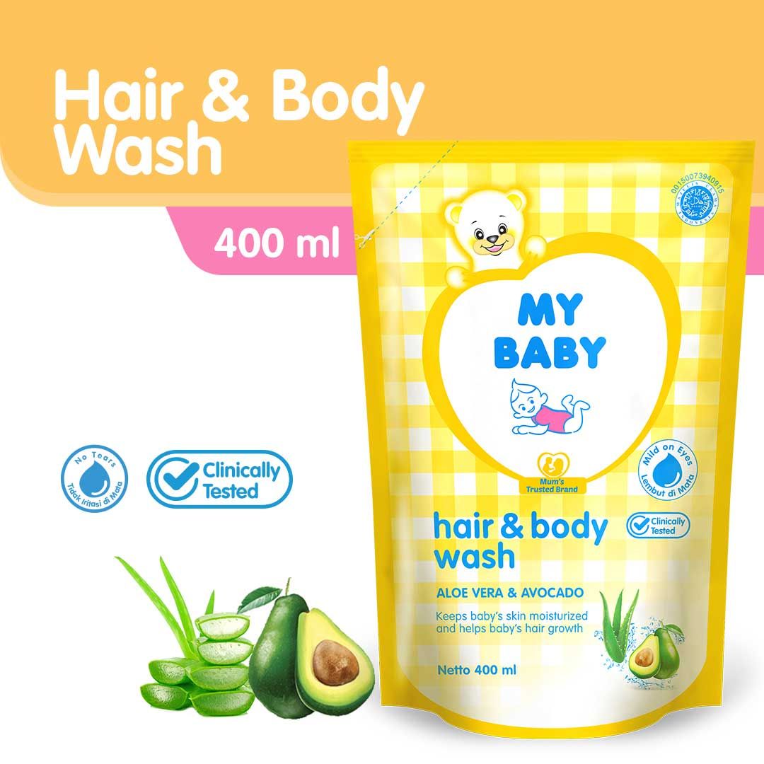My Baby Hair & Body Wash Refill 400ml - 1