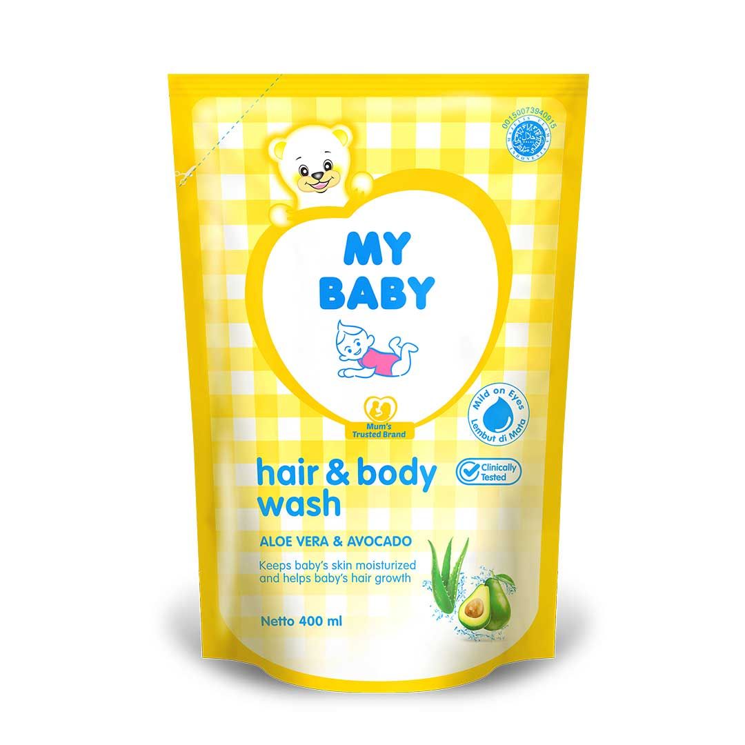 My Baby Hair & Body Wash Refill 400ml - 2