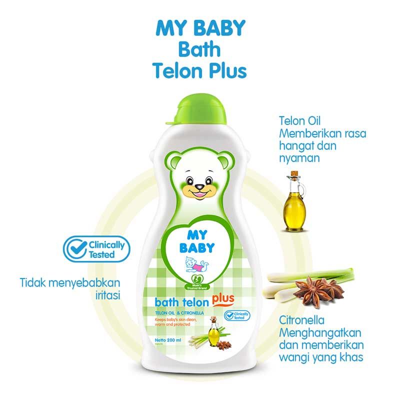 My Baby Bath Telon Plus 200ml - 4
