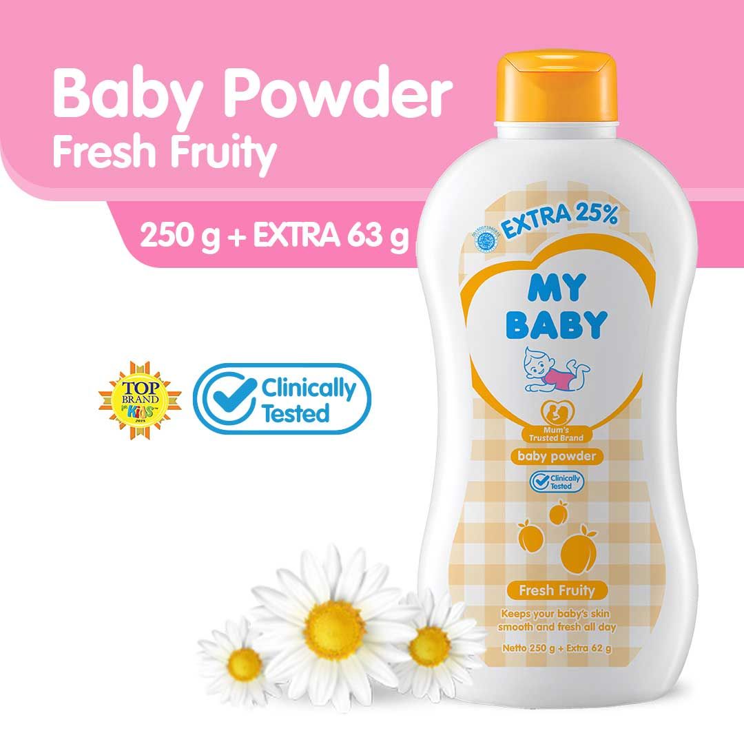 My Baby Powder Fresh Fruity 250gr + 63gr - 1