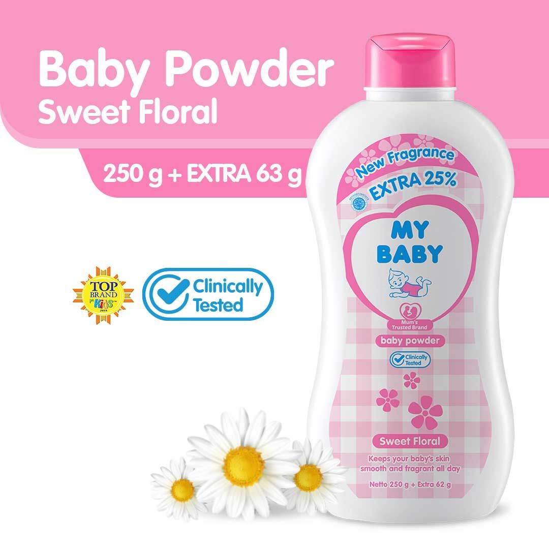 My Baby Powder Sweet Floral 250gr + 63gr - 1