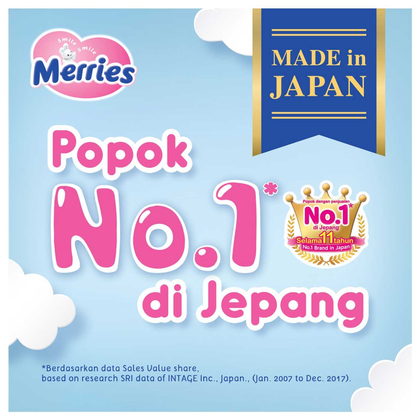 Merries Premium Popok Bayi Perekat M 22 - 5