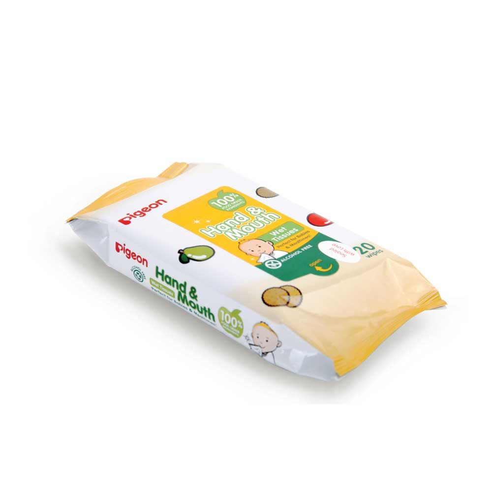 Pigeon Wipes Hand & Mouth 20s - 3