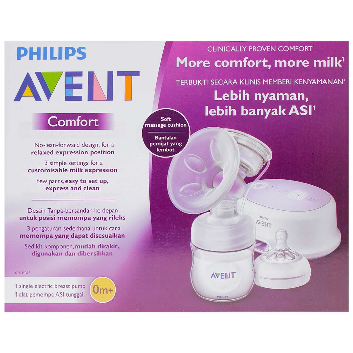 Philips Avent Single Electric Breast Pump Comfort MKTG - 2