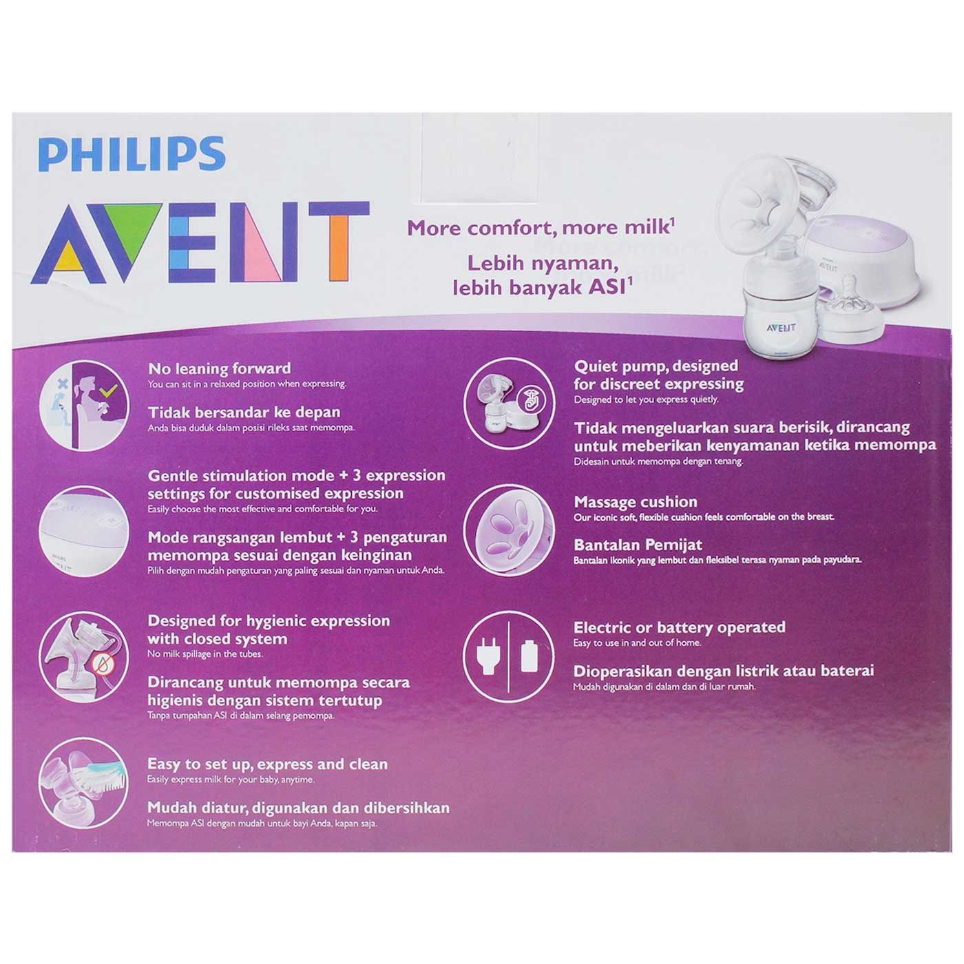 Philips Avent Single Electric Breast Pump Comfort MKTG - 6