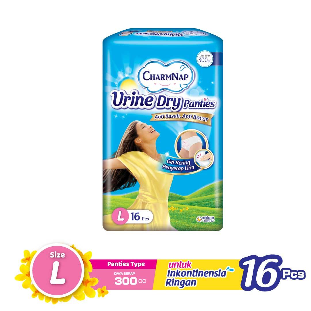 CharmNap Urine Dry Panties 300cc  - L 16 - 1