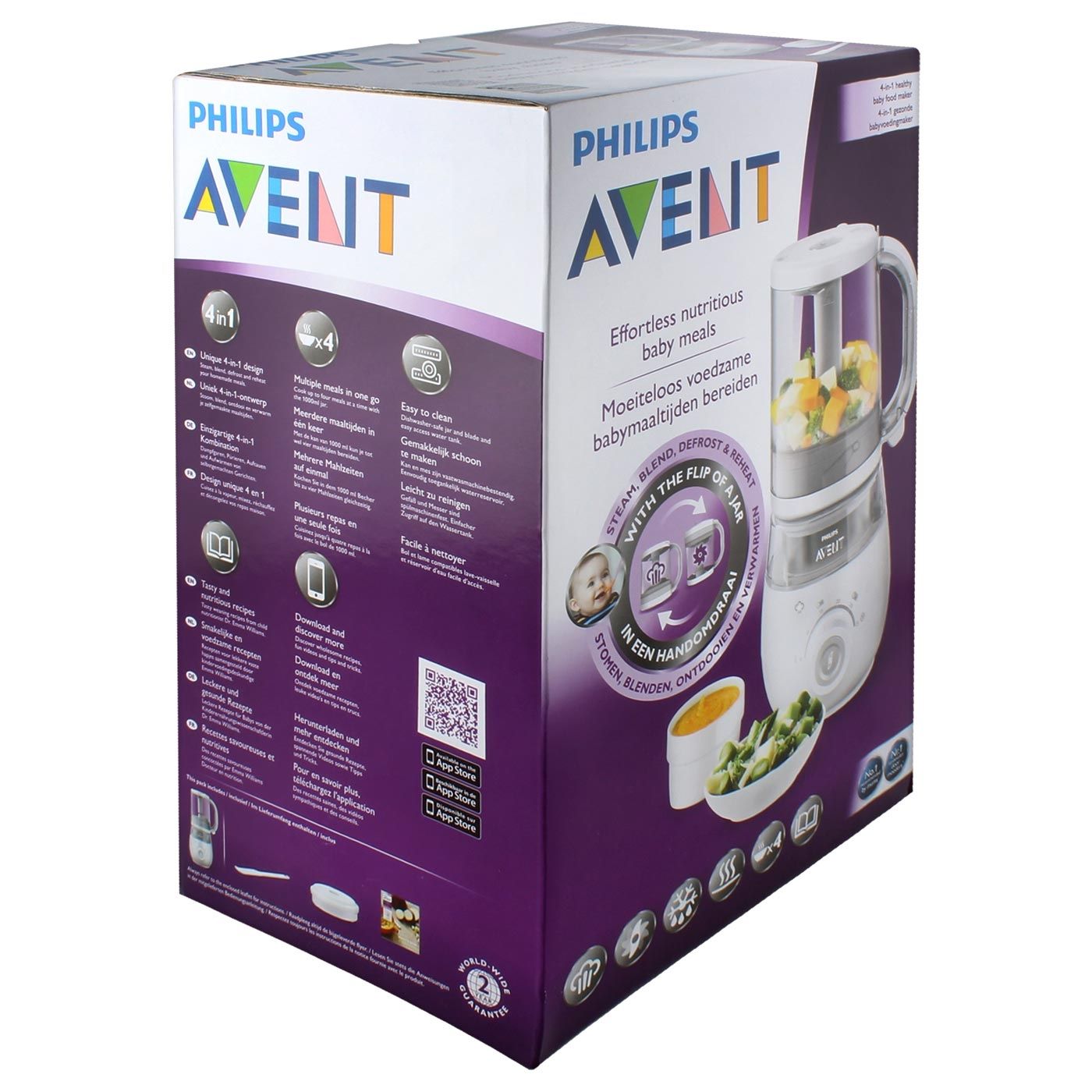 Free Philips Avent 4 In 1 Healthy Steam Mealmaker - 6