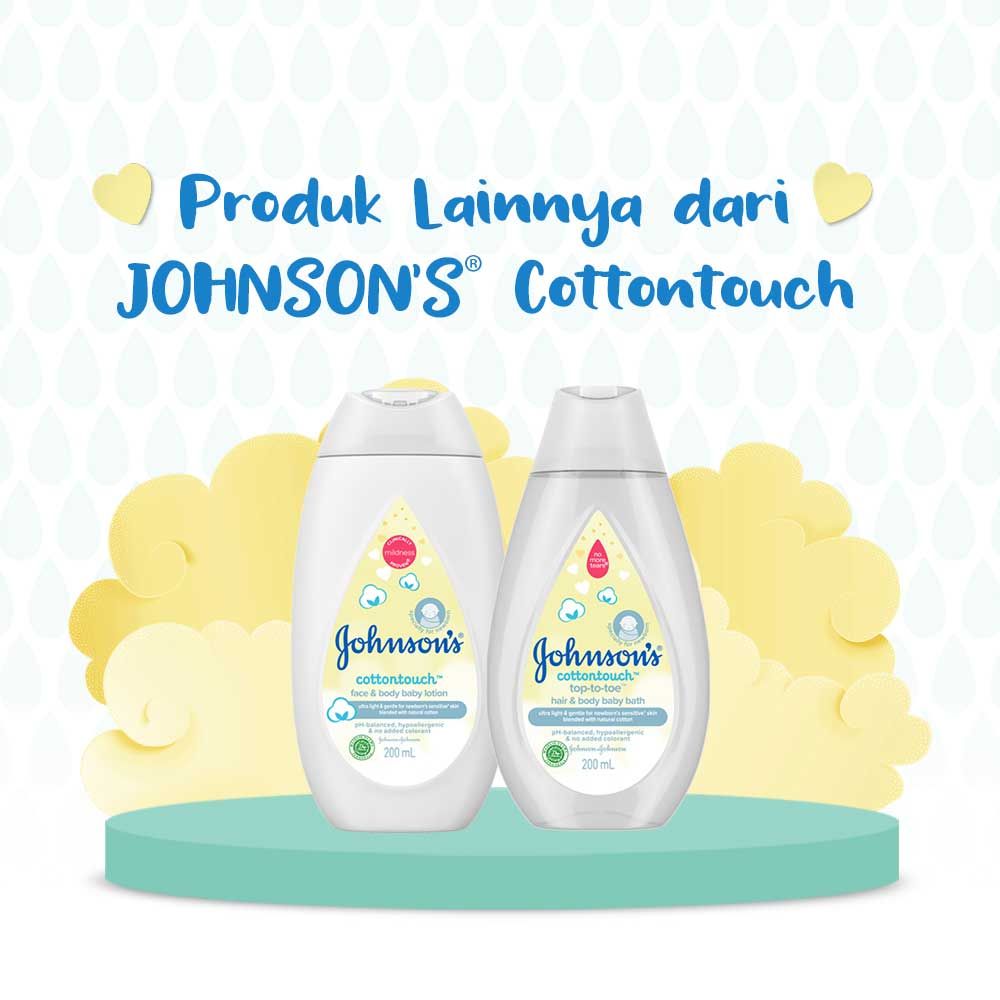 JOHNSON'S Cotton Touch Baby Face & Body Lotion 200ml - 5