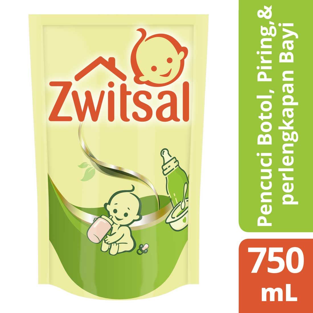 Zwitsal Baby Bottle Cleaner 750ml - 1