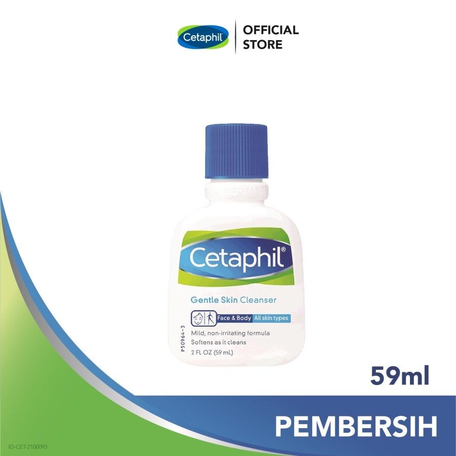 Cetaphil Gentle Skin Cleanser 59ml Sabun Pembersih Muka untuk Skin Care Cocok Untuk Segala Jenis Kulit - 2