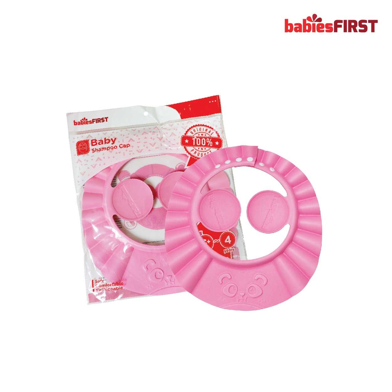 Babiesfirst Baby Shampoo Cap Pink - 4