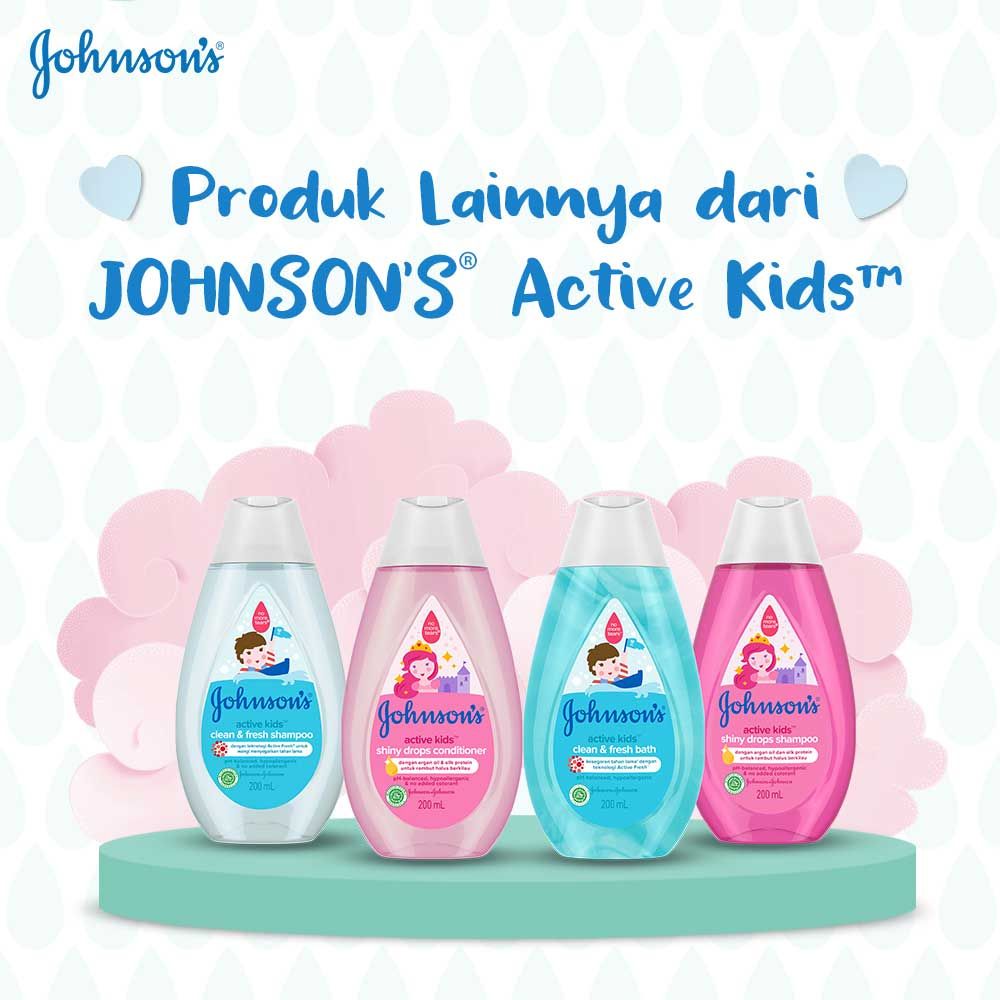 JOHNSON'S Active Kids Clean Fresh Bath 200ml - 6