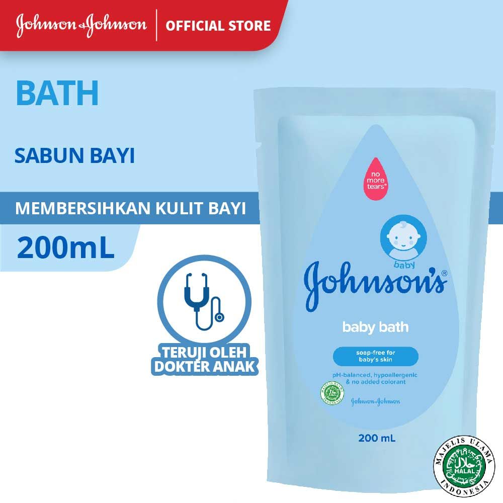 JOHNSON'S Bath 200ml (Refill) - 1