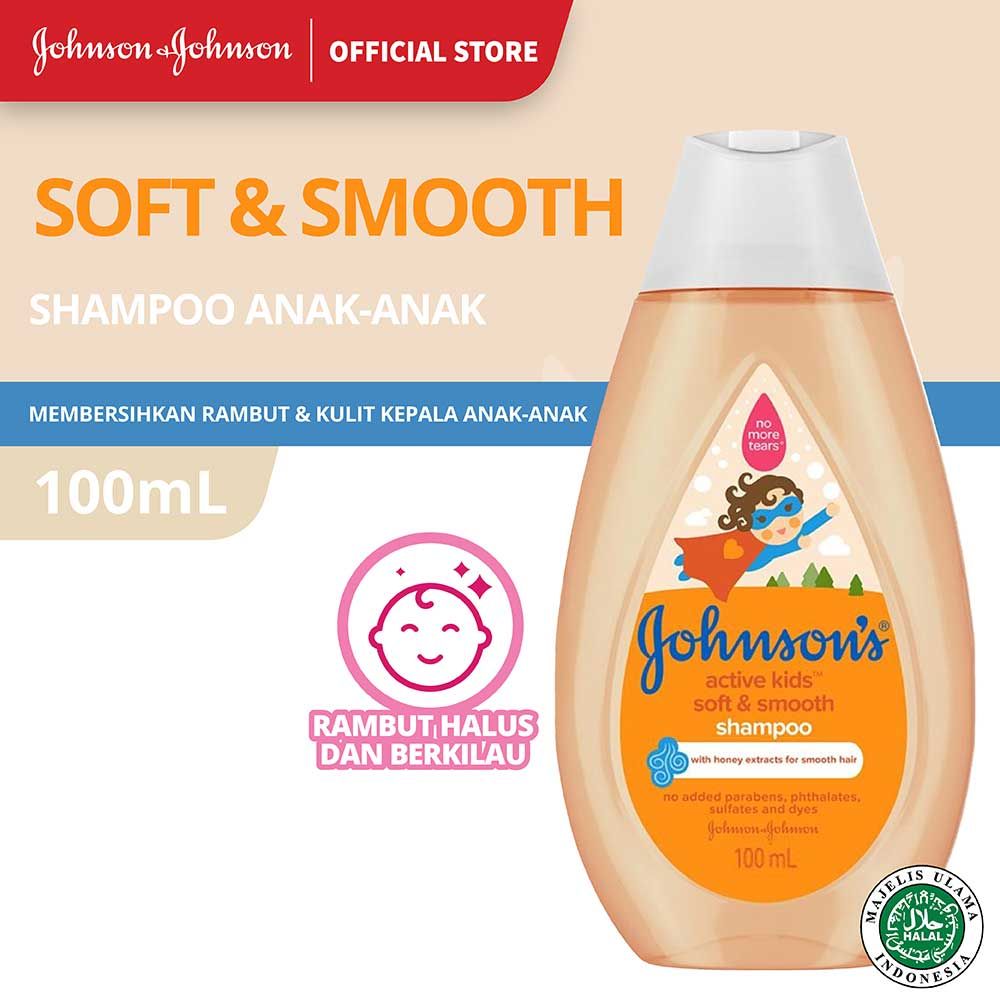 JOHNSON'S Active Kids Soft and Smooth Shampoo 100 ml - 1