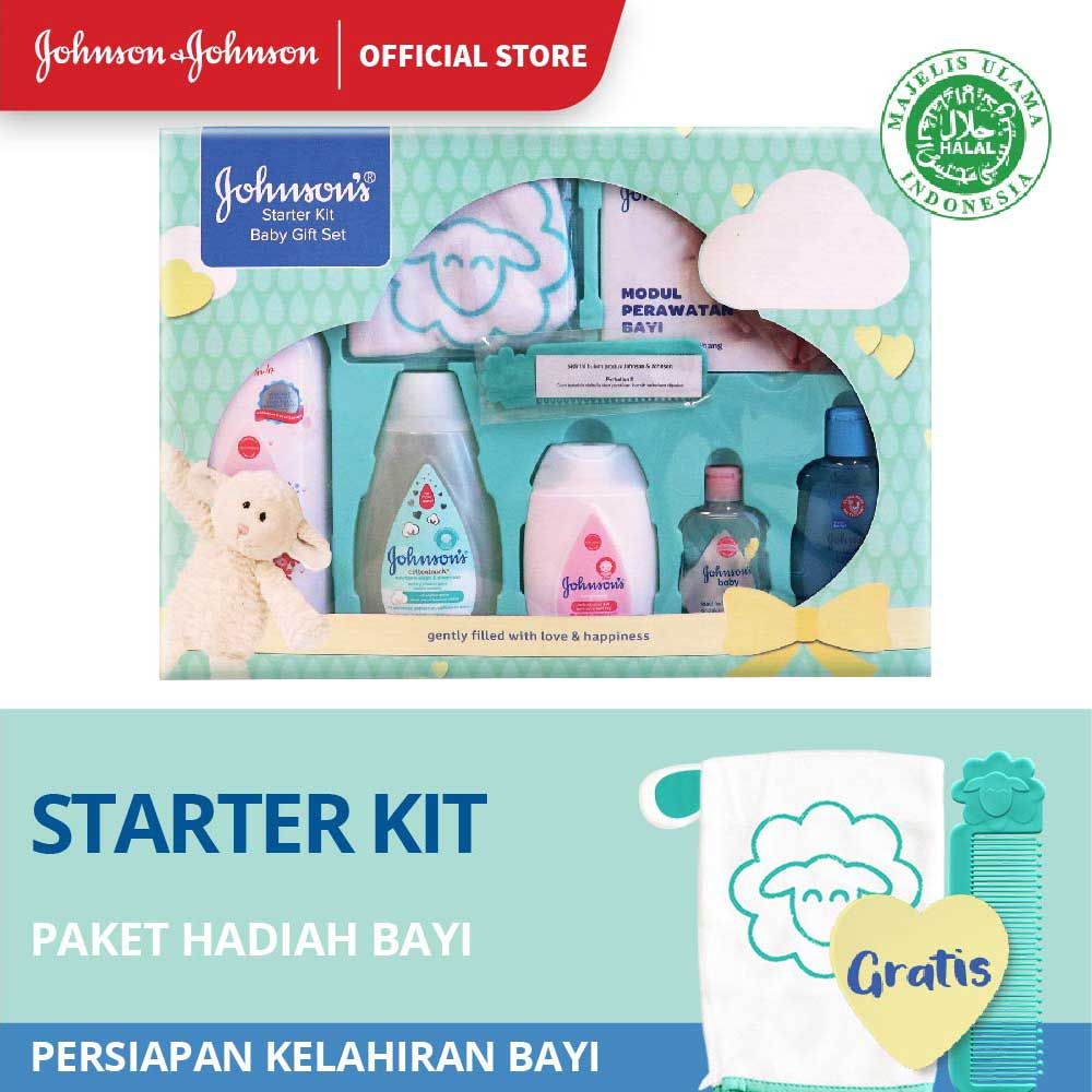 JOHNSON'S Starter Kit Baby Gift Set - 1