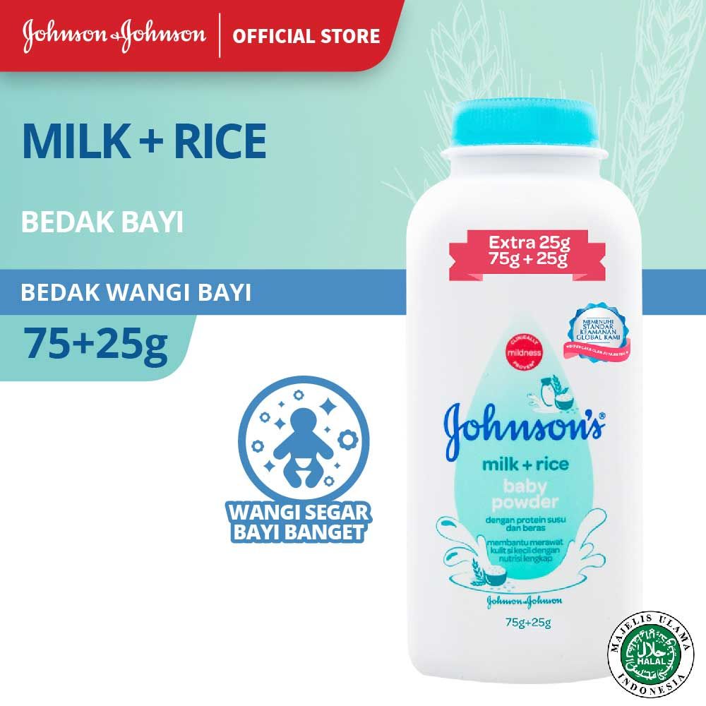 JOHNSON'S Milk Powder 75gr + 25gr - 1