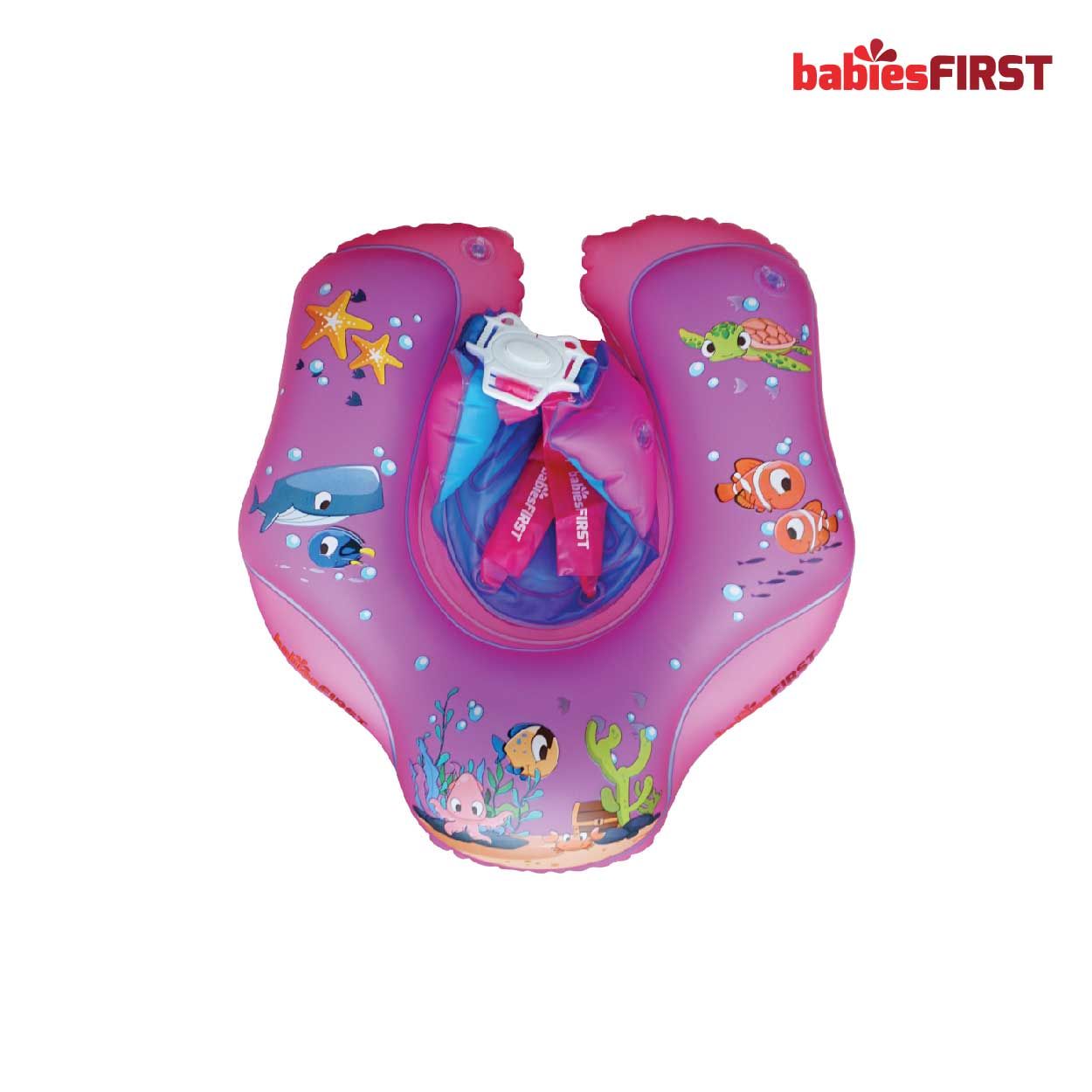 Babiesfirst Inflatable Swim Training Pink - 1