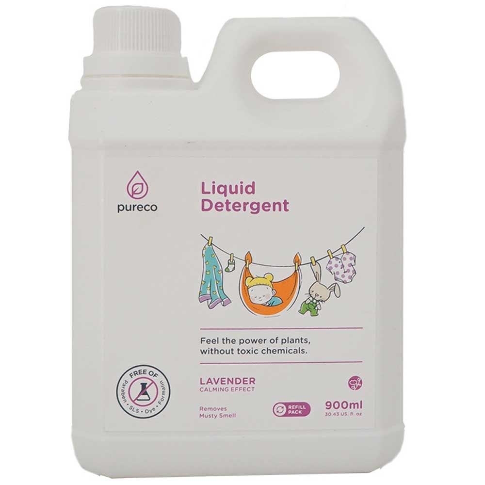 Pureco Refill Liquid Detergent 900ml - 1