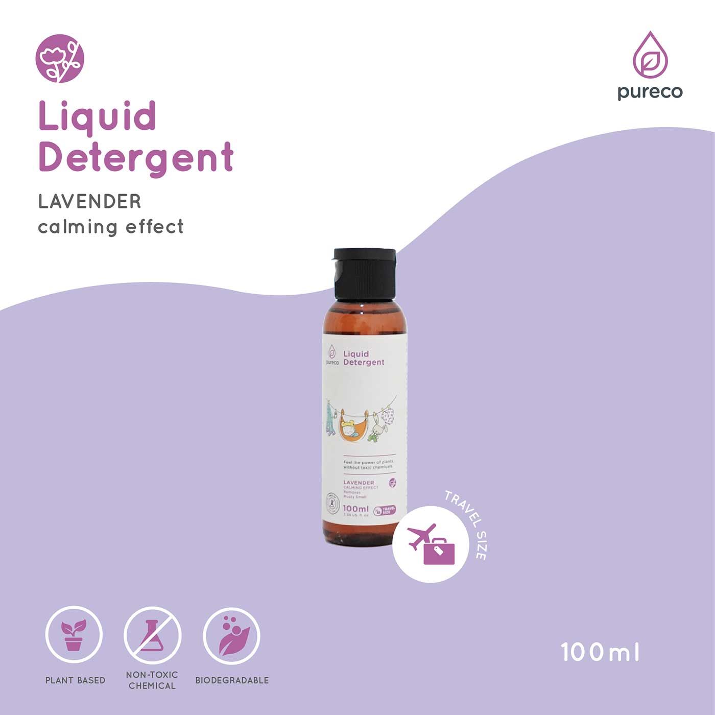 Pureco Travel Liquid Detergent 100ml - 2