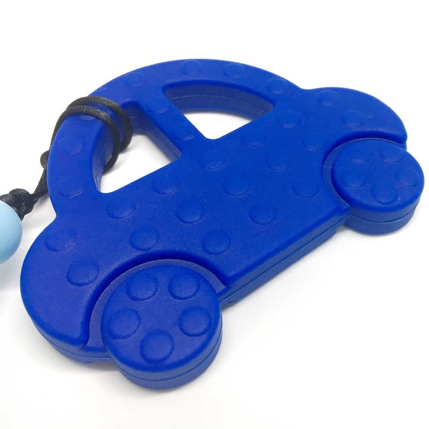 Brightchewelry Blue Car Teether - 2