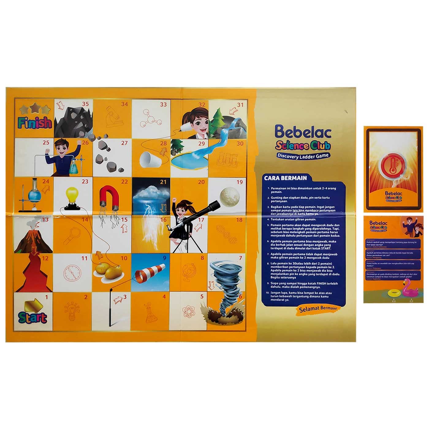 Free Discovery Ladder board Game (Sleeve on Pack) - 2