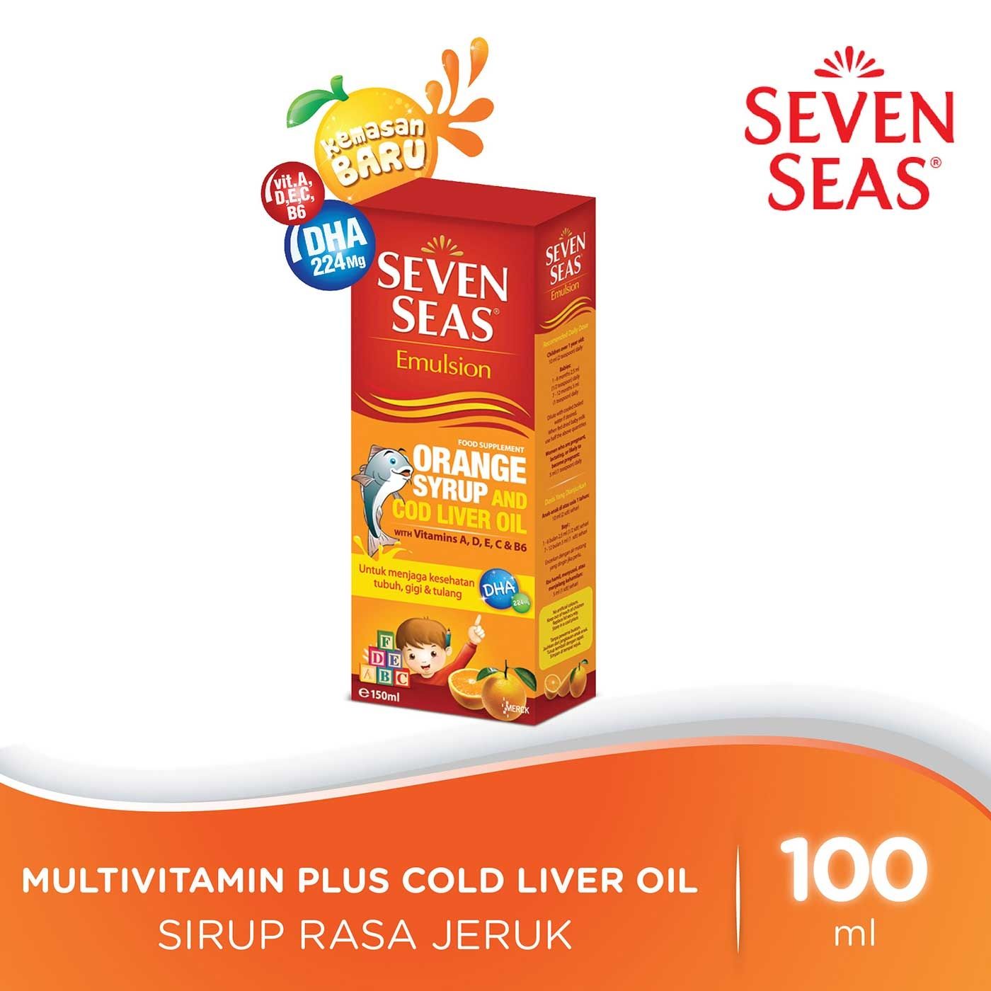 Seven Seas Kids Multivitamin 100ml+B6 - 1