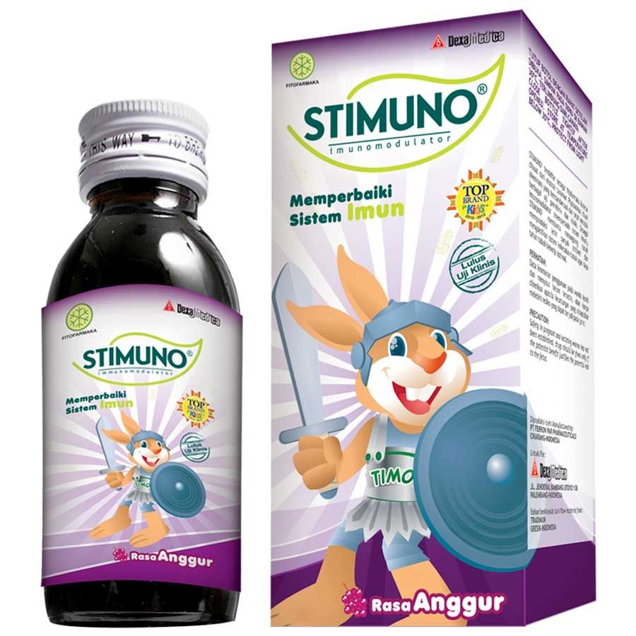 Stimuno Syrup Grape 100ML - 1