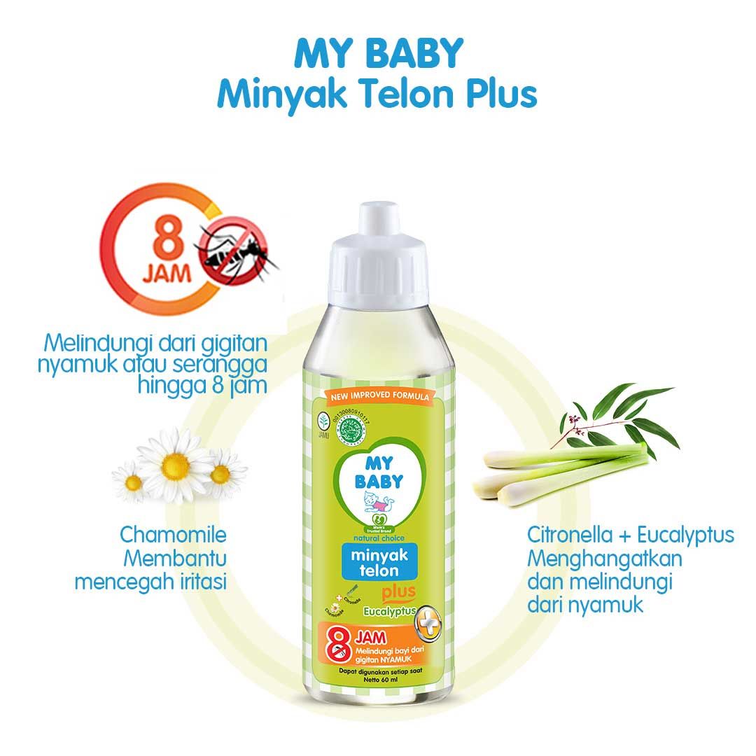 My Baby Minyak Telon Plus 90ml - 4
