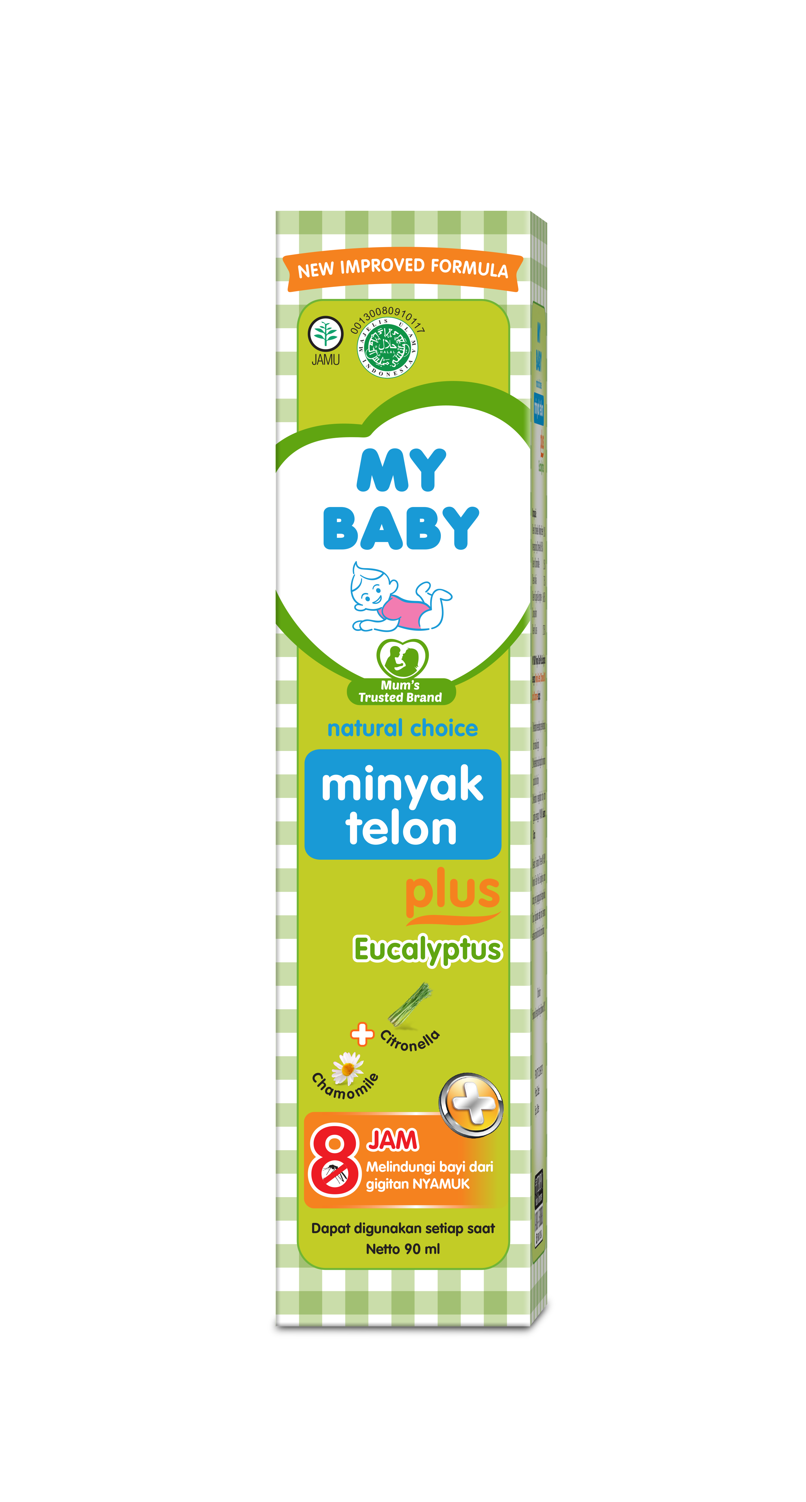 My Baby Minyak Telon Plus 90ml - 3