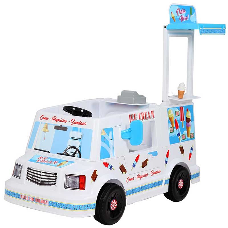 Rollplay W408 Food Truck - Ice Cream Theme - 1