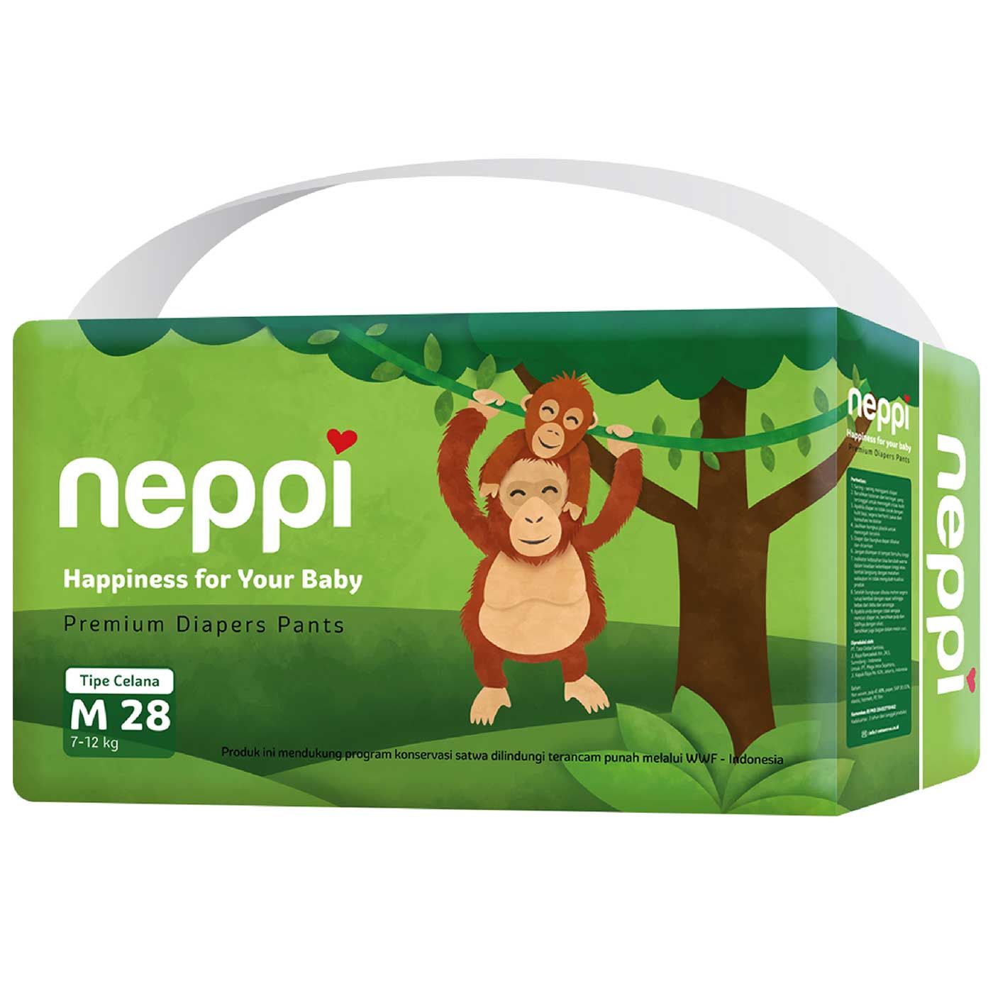Neppi Premium Diaper Pants M 28 - 1