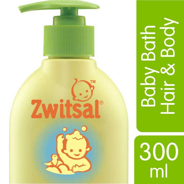 Zwitsal Natural Baby Bath Milk & Honey Isi 300ml Pump - 2