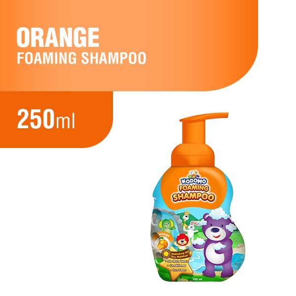 Kodomo Shampoo Foam Orange Botol 250ml - 1