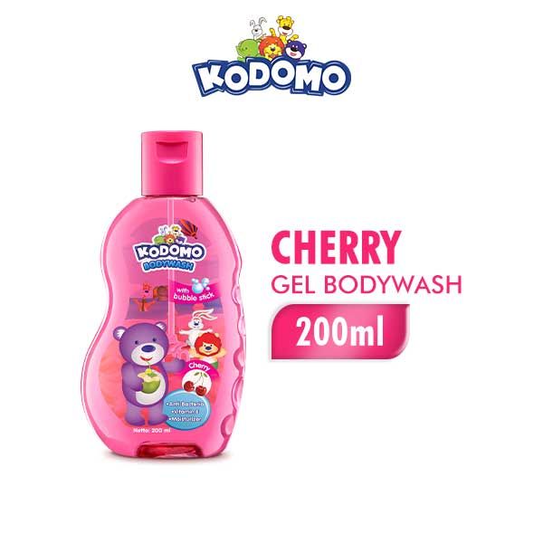Kodomo Shower Gel Cherry Botol 200 ml - 1