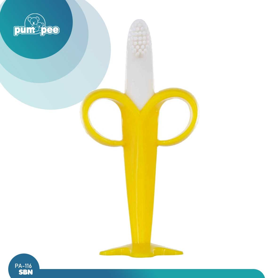 Pumpee Stand Banana Brush with Case | PA-116SBN - 2