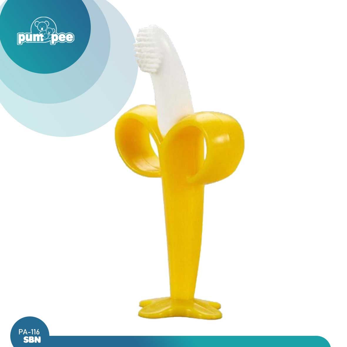 Pumpee Stand Banana Brush with Case | PA-116SBN - 4