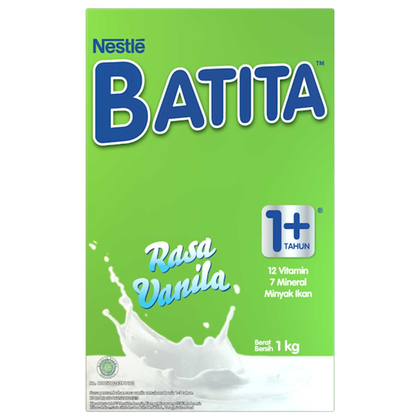 Dancow BATITA Vanilla+Iron 1000g - 2
