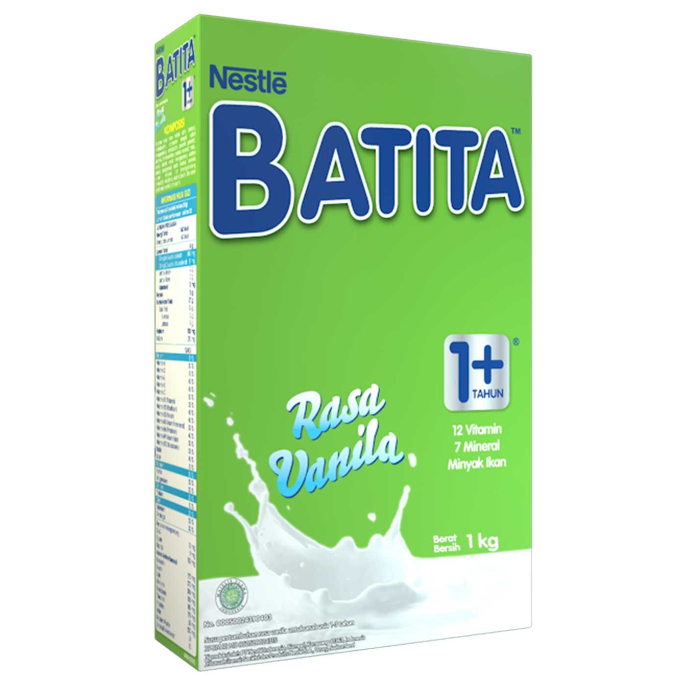 Dancow BATITA Vanilla+Iron 1000g - 3