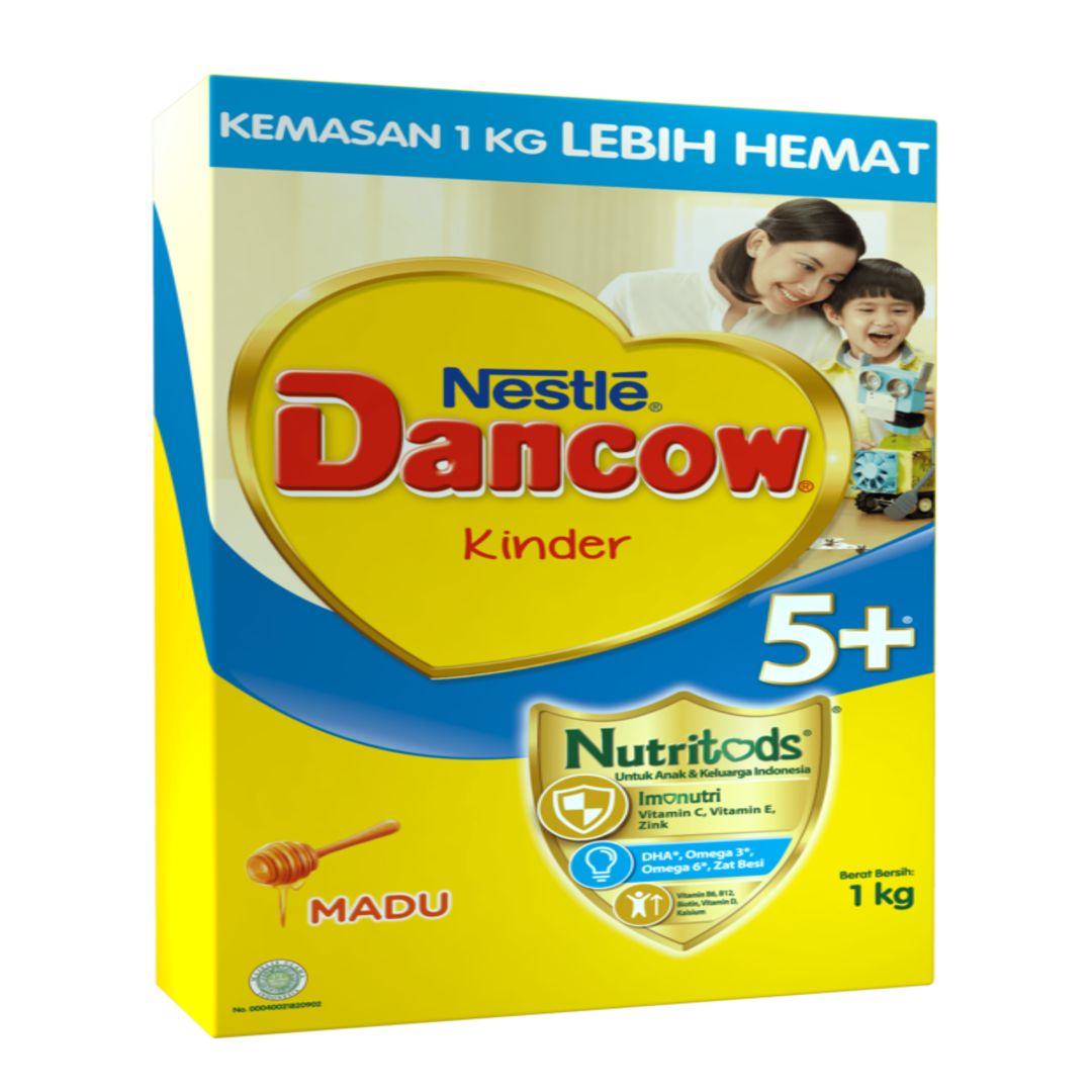 Nestlé DANCOW 5+ Madu Susu Anak 5-12 Tahun Box 1Kg - 1