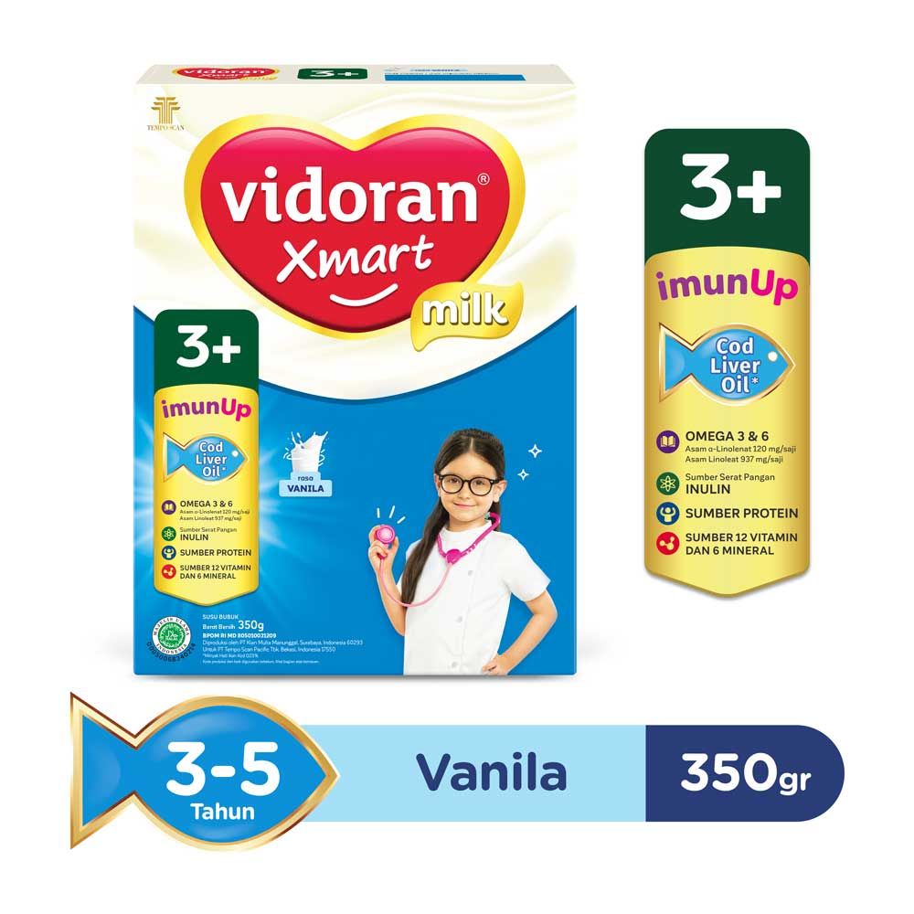 Vidoran Xmart 3+ Vanilla 350gr - 2