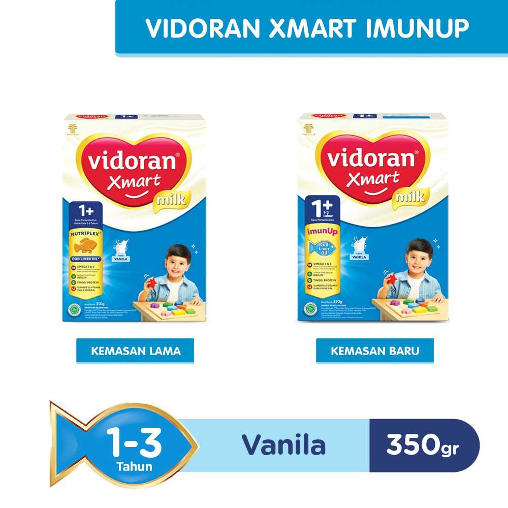 Vidoran Xmart 1+ Vanilla 350gr - 1