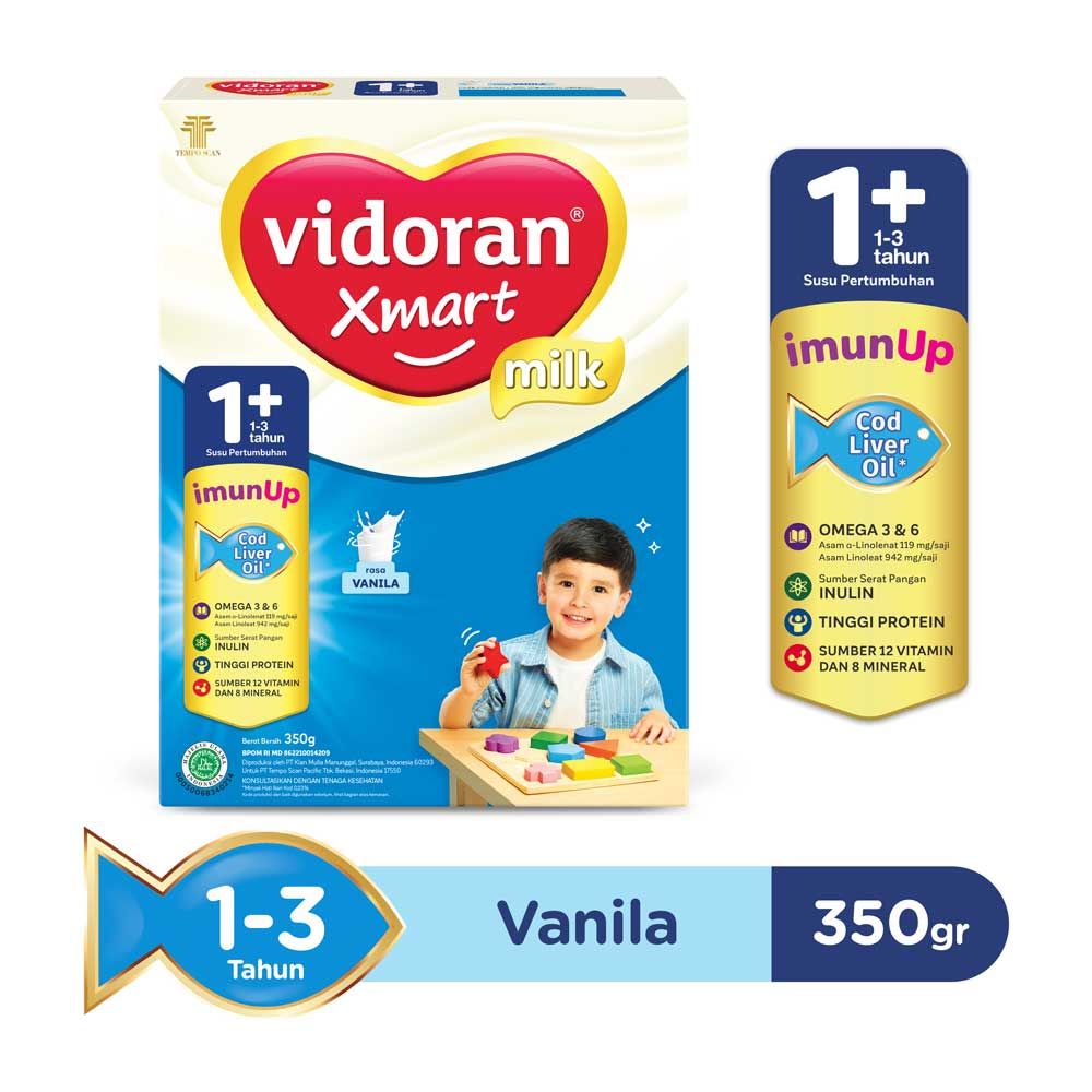Vidoran Xmart 1+ Vanilla 350gr - 2